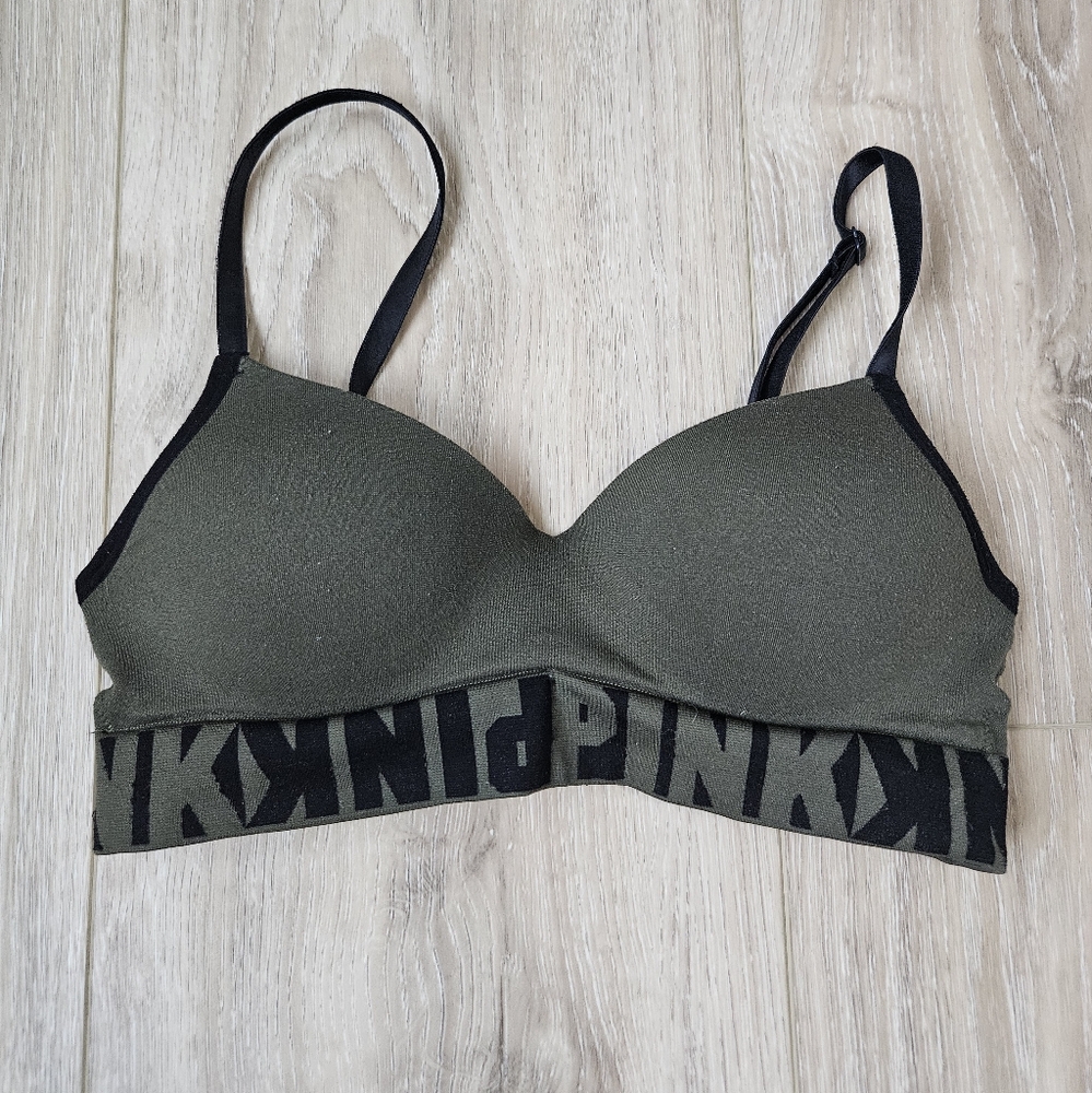 Victoria's Secret PINK Lightly Lined Bralette Size Small